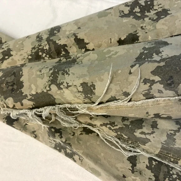 In Action Camo Stacked Skinny Flare Jeans Novamen W 30 - Picture 10 of 11